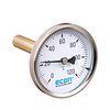 Bimetal thermometer fig. 11000 steel/brass insert